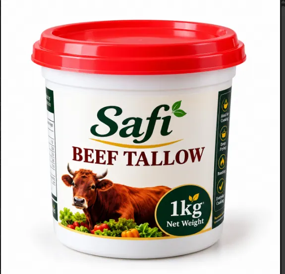 Beef Tallow — 1kg Plastic Jar
