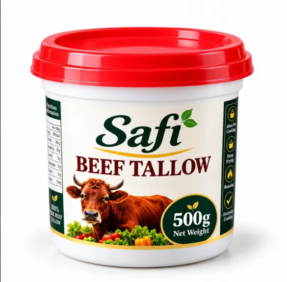 Beef Tallow — 500g Plastic Jar
