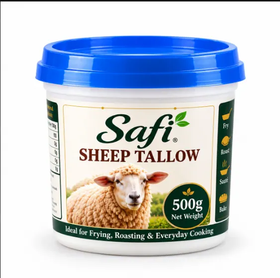 Sheep Tallow — 500g Plastic Jar